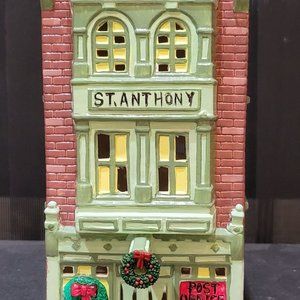 Department 56 Snow Village St. Anthony Hotel (1987, retired 1989)